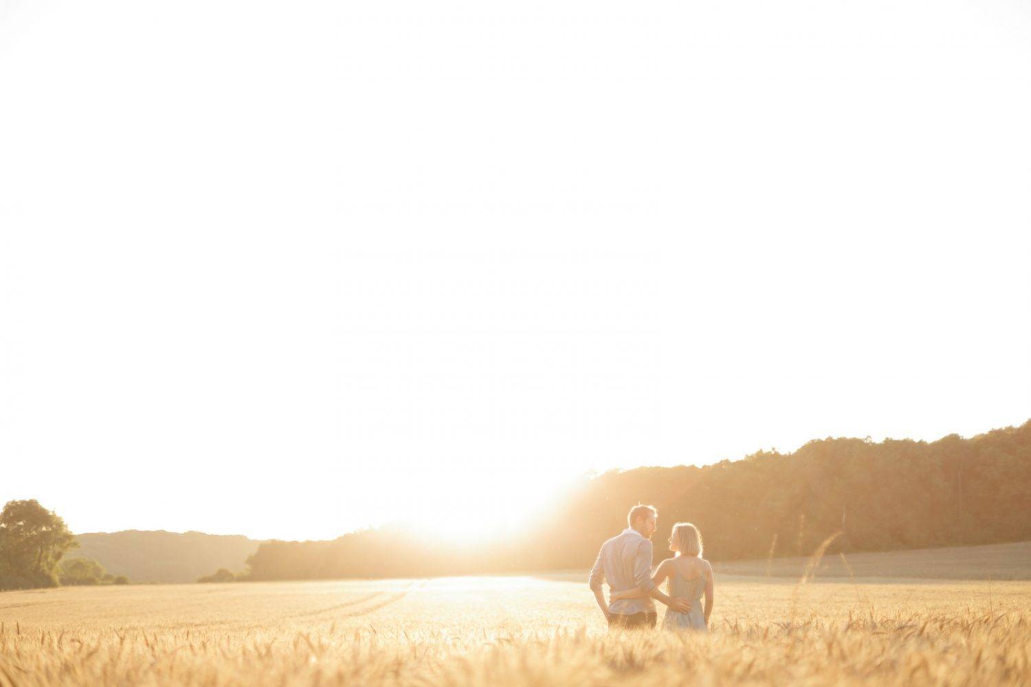 Love Session dans les champs de blé Love Session M&W dans les champs de blé 113 - Blog Mariage