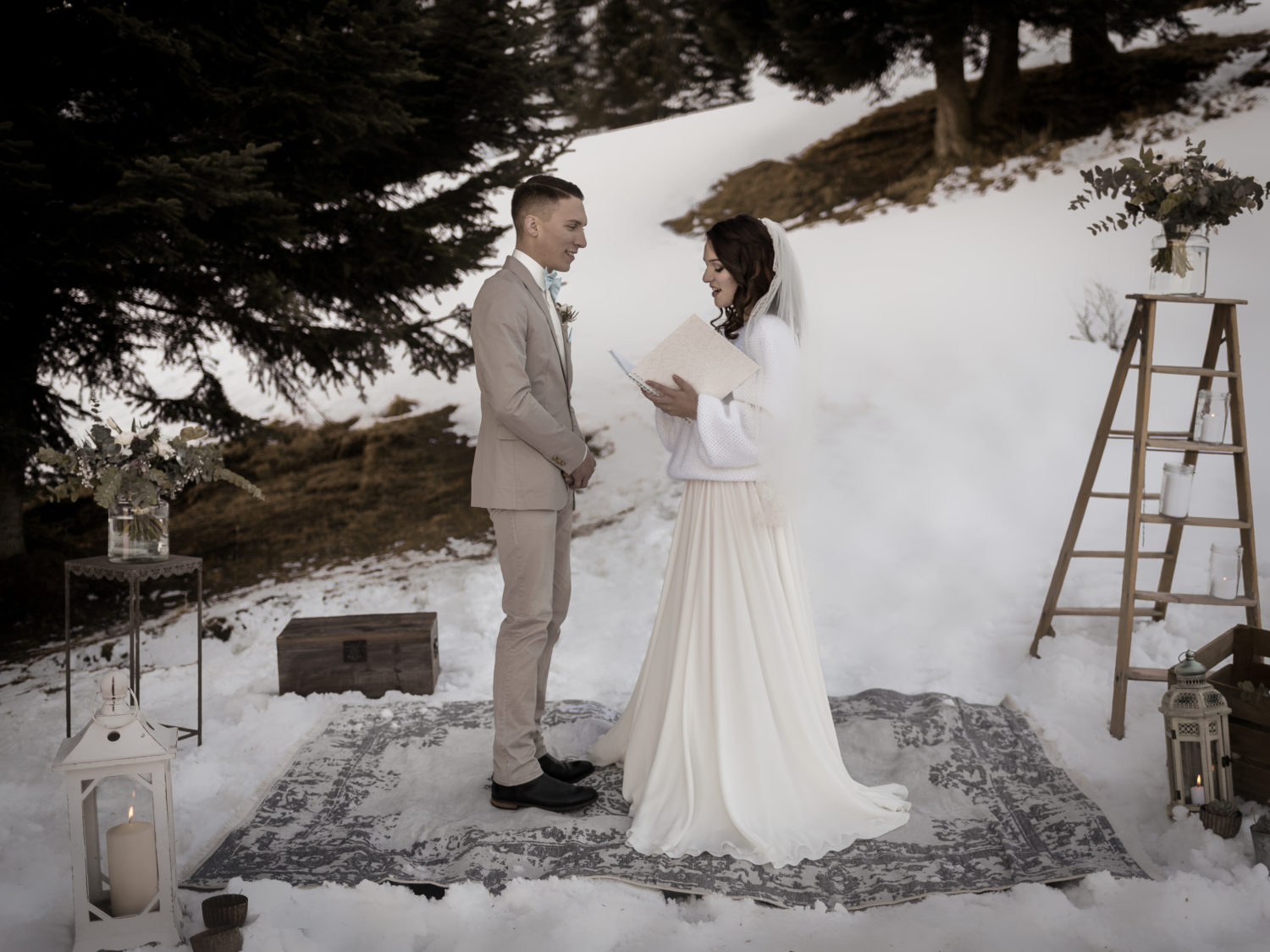 mariage d'hiver Shooting d'inspiration Mariage d'Hiver 13 - Blog Mariage